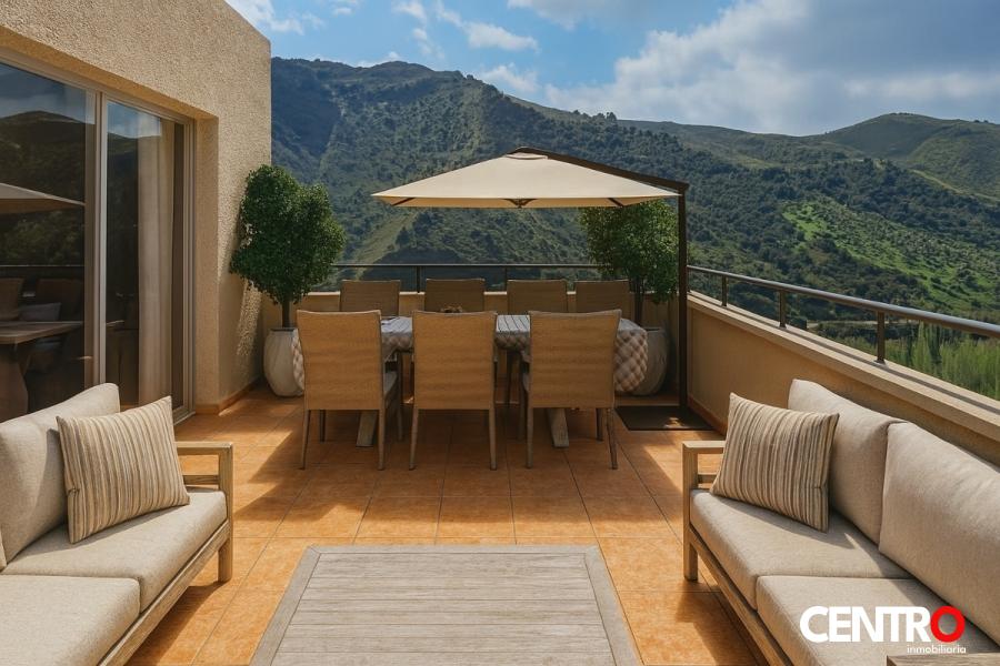 Piso con terraza en cenes